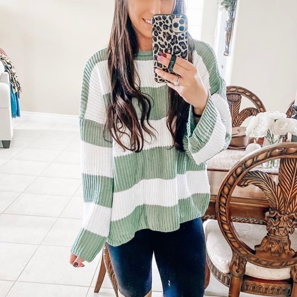 Striped sweater - Picture 1 of 1